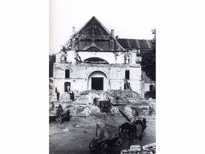 Bombenschäden | © OÖ. Landesarchiv, Allgemeine Fotosammlung