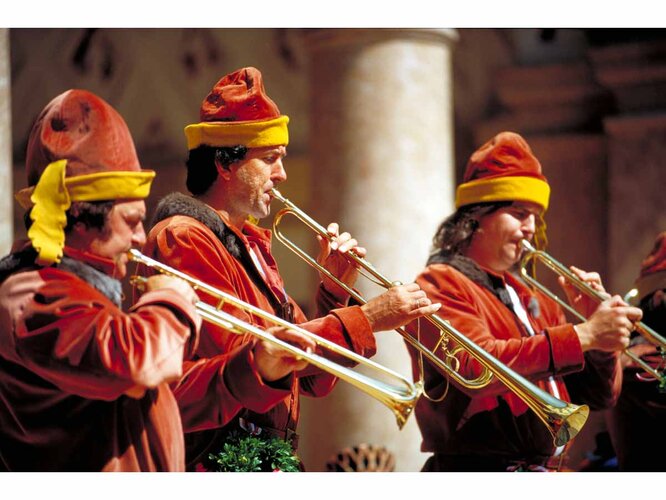 Trompetenspieler | © Landshuter Hochzeit - Gemeinnütziger Verein 