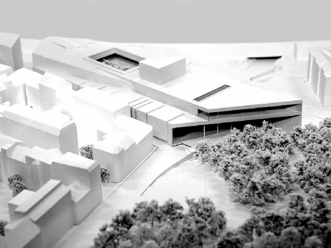 Modell des Musiktheaters | © Land OÖ., Landespressedienst - Linschinger