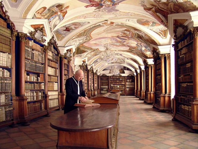Bibliothek Stift Reichersberg | © OÖ. Museumsverbund