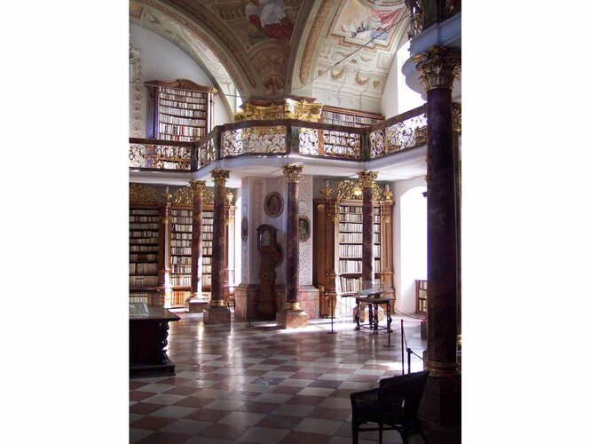 Bibliothek Stift Schlierbach | © OÖ. Museumsverbund