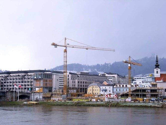 Baustelle für AEC | © OÖ. Museumsverbund