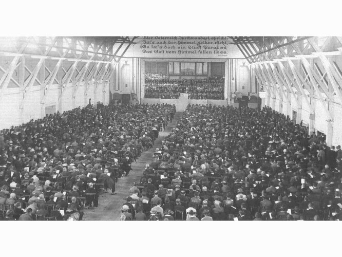 Uraufführung Oratorium | © Archiv der Stadt Linz