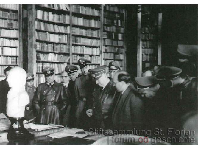 Hitler in St. Florian