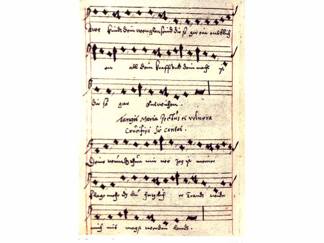 Lambacher Marienklage | © Benediktinerstift Lambach, Stiftsarchiv