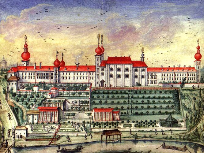 Stift Lambach - Lambacher Rotelbuch | © Benediktinerstift Lambach, Grafische Sammlung