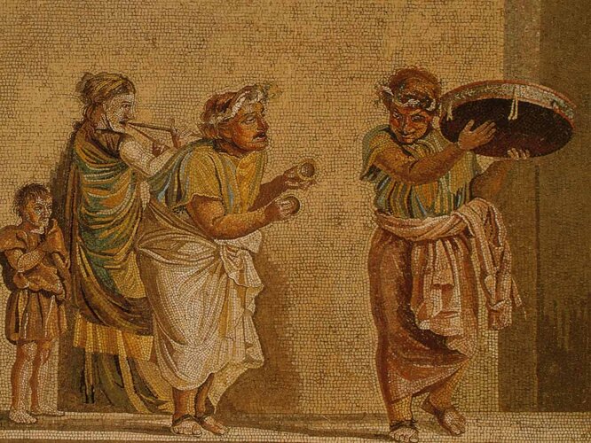 Musikantentruppe | © Universität Innsbruck, Institut für Archäologien