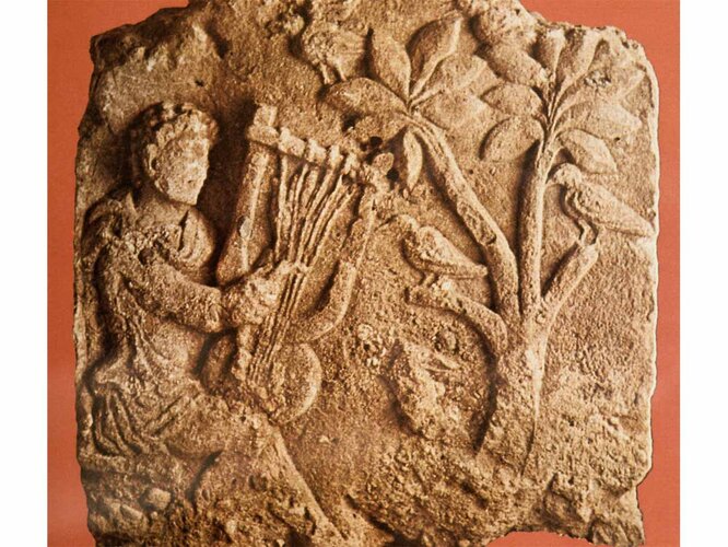 Orpheus mit Lyra | © Universität Innsbruck, Institut für Archäologien