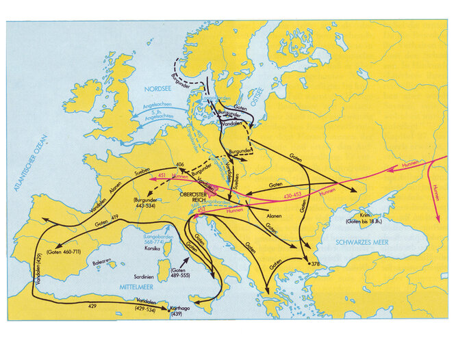 Die große Völkerwanderung | © Diözesanarchiv Linz