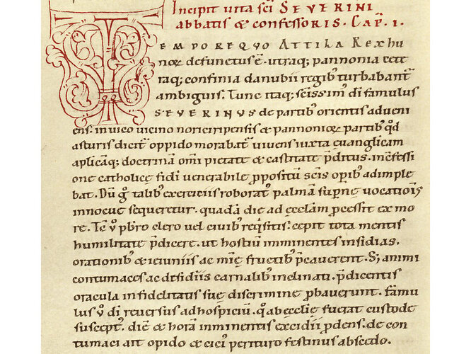 Vita S. Severini | © Foto: Diözesanarchiv Linz