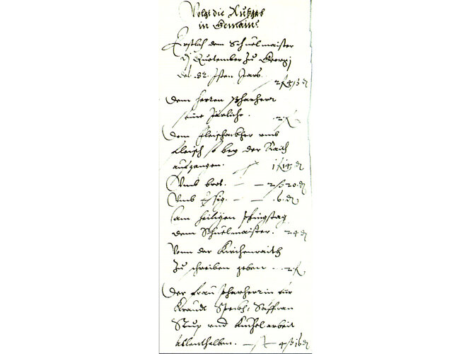 Kirchenrechnung | © Foto: Diözesanarchiv Linz