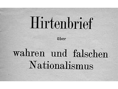 Hirtenbrief | © Diözesanarchiv Linz