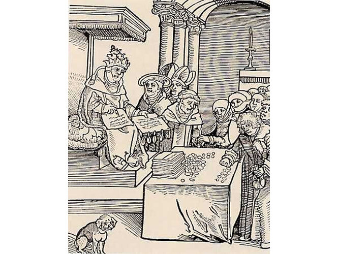 Der Papst als Ablasshändler