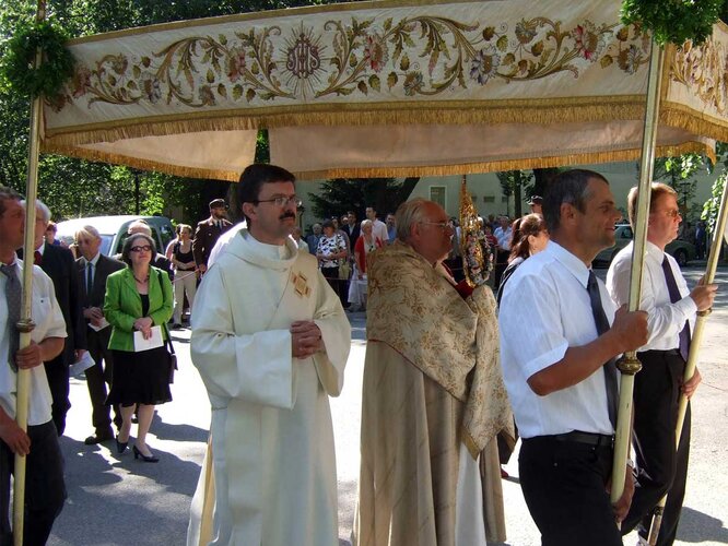 Fronleichnamsprozession | © Stadtpfarre Steyr