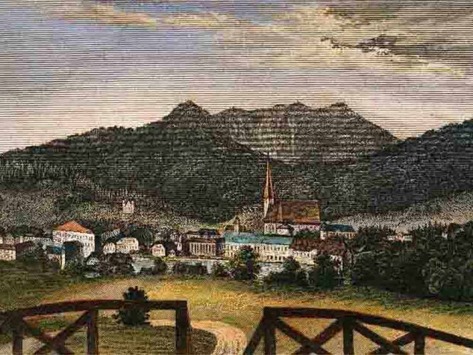 Bad Ischl | © OÖ. Landesmuseen, Grafische Sammlung