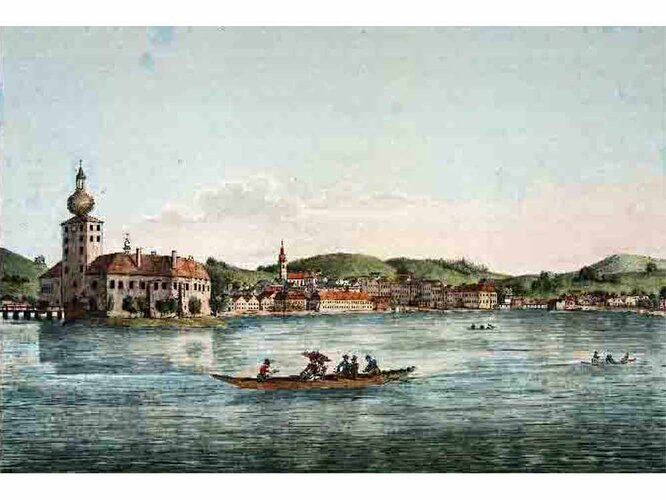 Gmunden | © OÖ. Landesmuseen, Grafische Sammlung