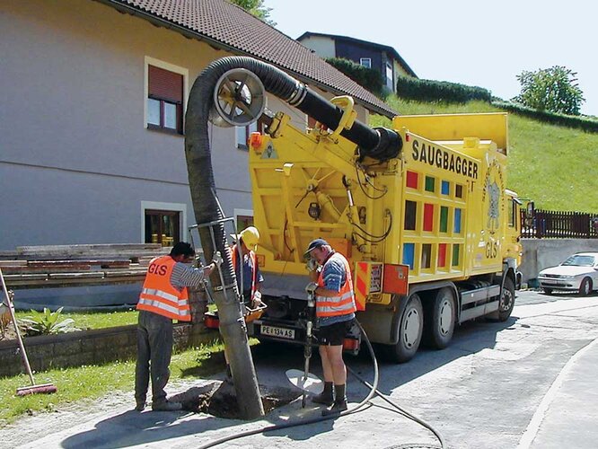 Saugbagger | © OÖ. Ferngas AG 