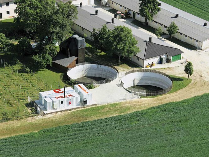 Biogasanlage | © erdgas oö. GmbH