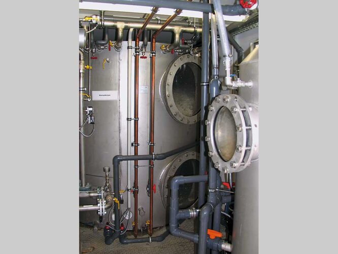 Aufbereitung des Rohgases 2  - Entschwefelungsanlage | © erdgas oö. GmbH