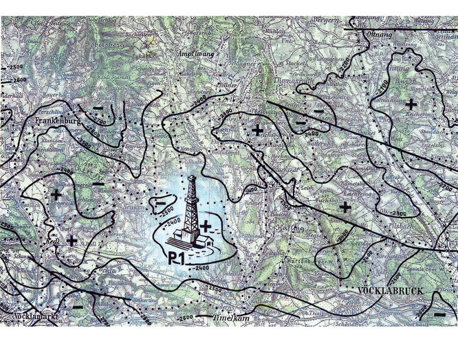 Karte Erdgas in Oberösterreich | © RAG