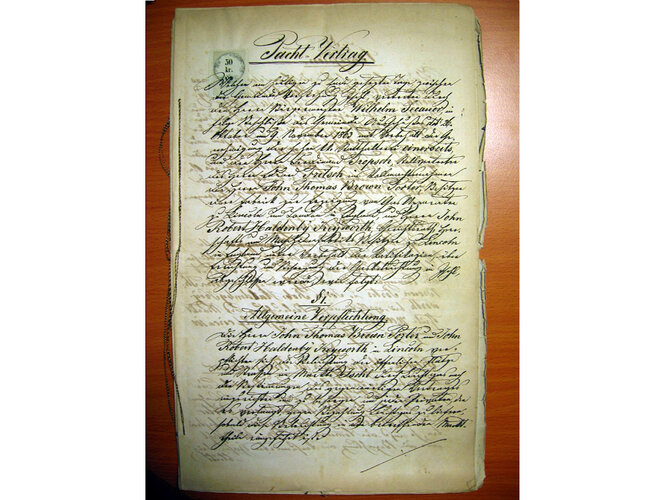 Pachtvertrag | © Stadtamt Bad Ischl