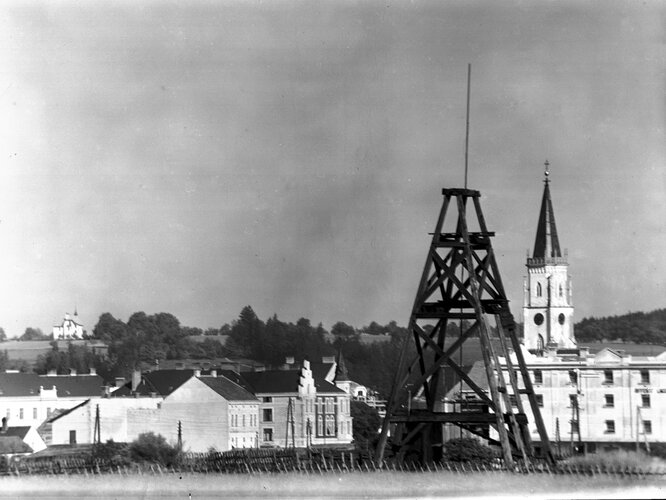 Bohrturm in Wels | © Stadtarchiv Wels