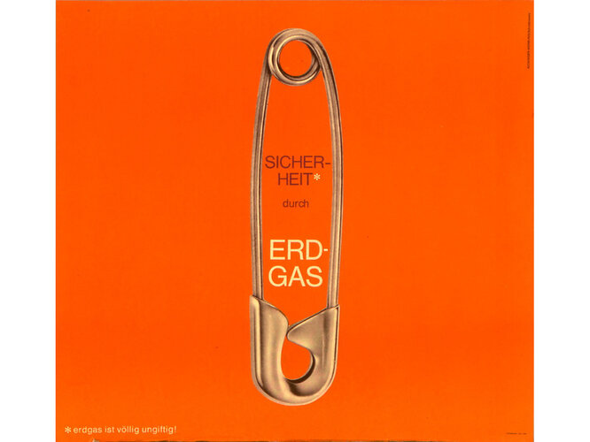 Werbeplakat für Erdgas | © Wien Energie