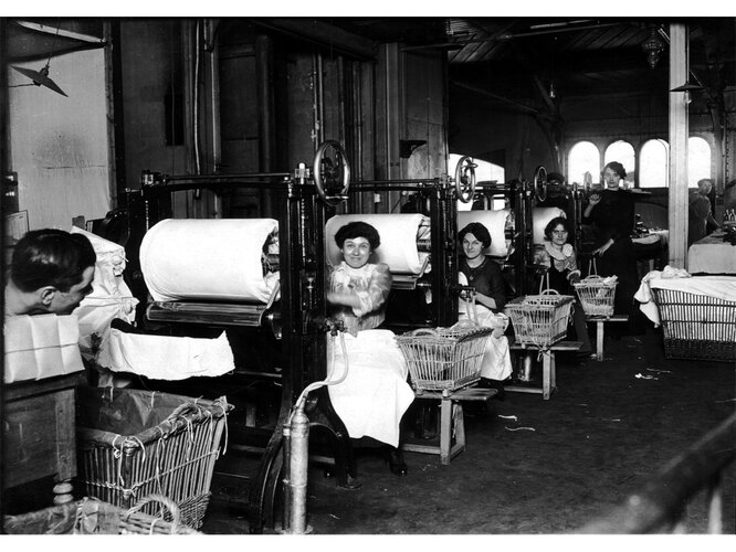 Gasbetriebene Bügelmaschinen