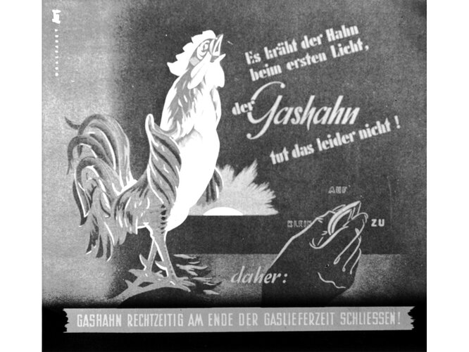 Werbeplakat Nachkriegszeit | © Wien Energie