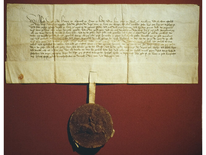 Marktprivileg | © Archiv der Stadt Linz