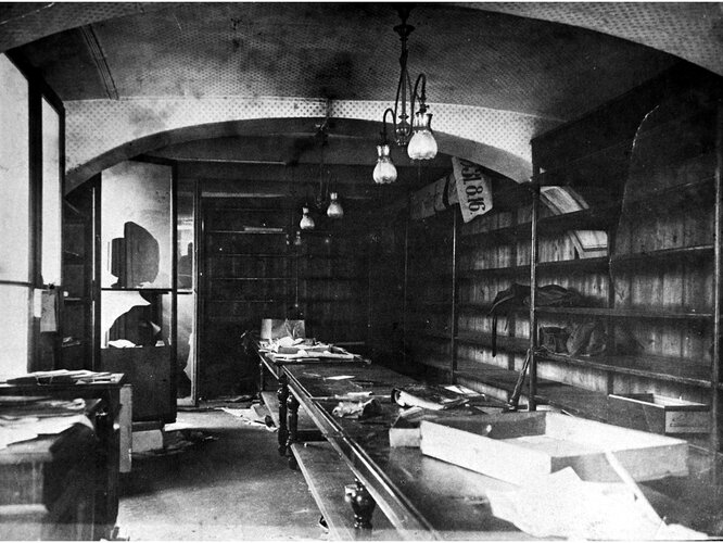 Plünderungen | © Archiv der Stadt Linz