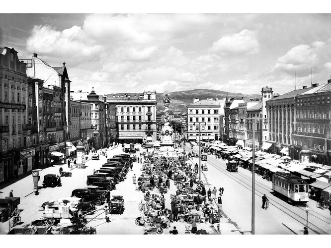 Linzer Hauptplatz | © Archiv der Stadt Linz