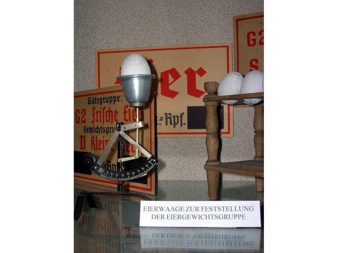 Eiergewichtswaage