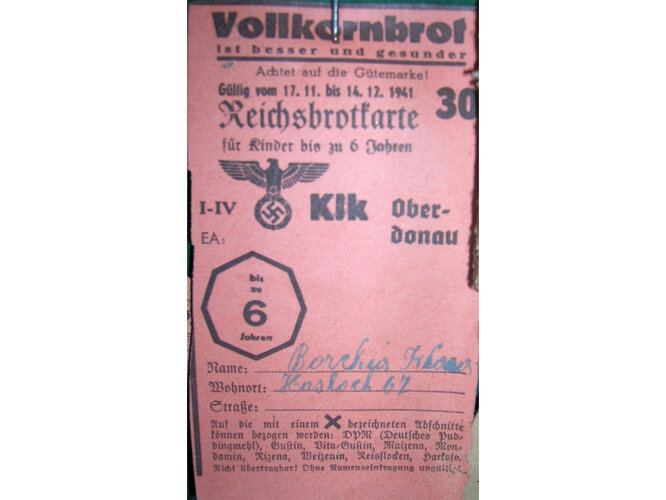 Reichsbrotkarte