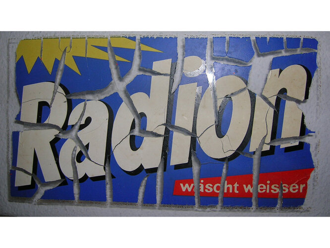 Aufkleber "Radion"