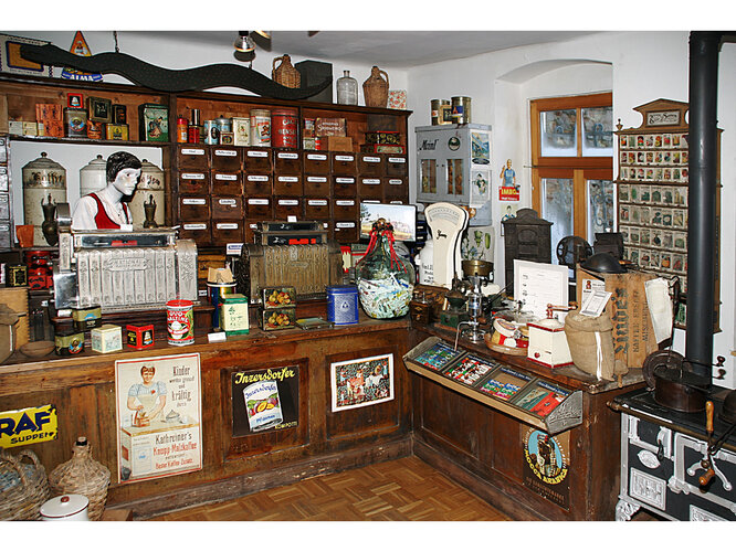 Gemischtwarenhandlung | © Peter Anderle, Kaufmannsmuseum Haslach