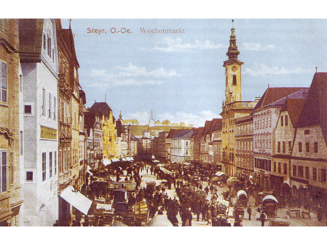Steyrer Stadtplatz | © Museum der Stadt Steyr