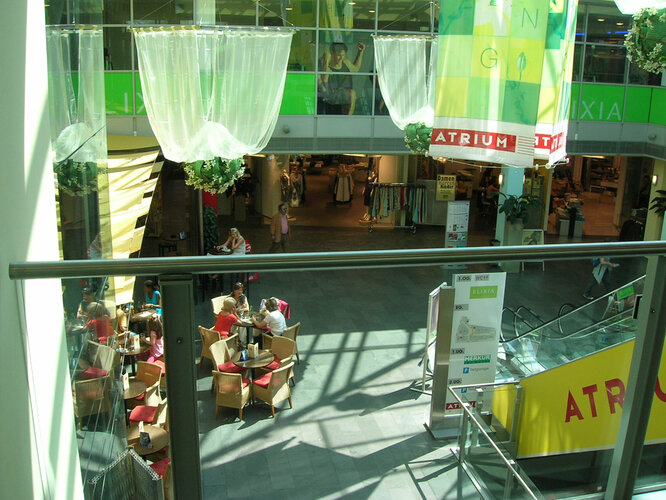 Einkaufszentrum Atrium | © Oö. Museumsverbund