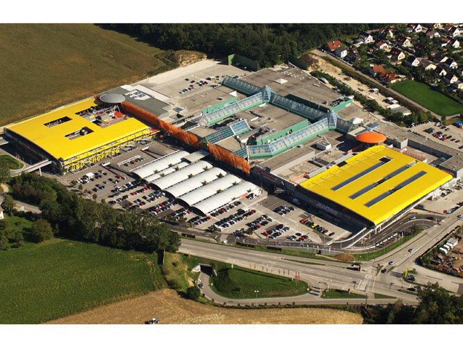 UNO-Shopping Luftbild | © Erich Sittler