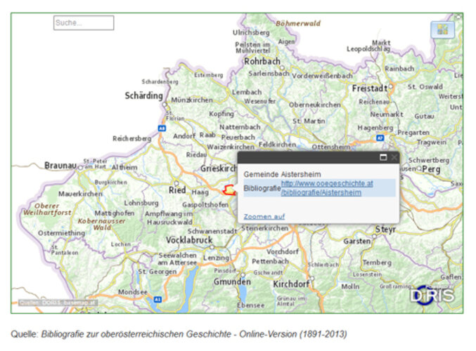 2016 Ortssuche Bibliografie