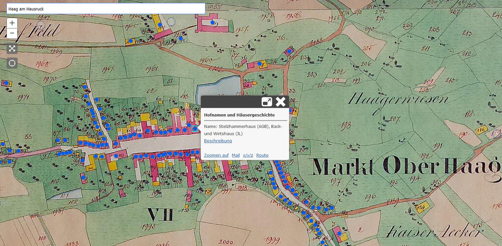 Hofnamen und Häusergeschichte