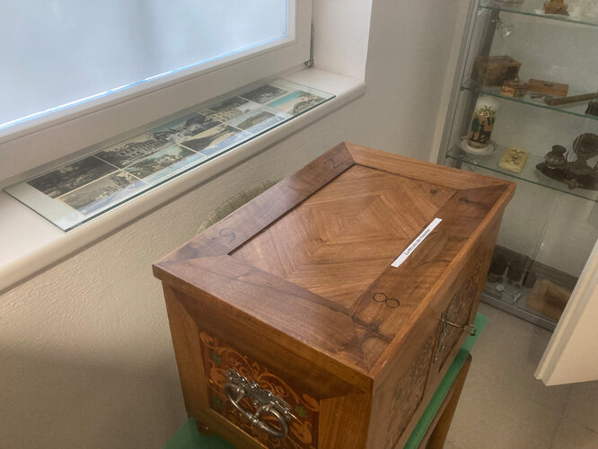 Zunfttruhe der Fleischer  | © Ischler Heimatverein