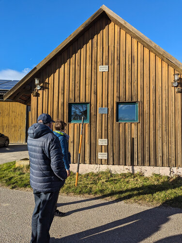 Hochwassermarkierungen in Purwörth | © ARGE Regional- und Heimatforschung OÖ.