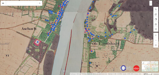 Screenshot "Urmappe" - Hofnamen und Häusergeschichte, September 2024 | © DORIS - www.doris.at
