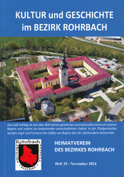 Cover: Kultur und Geschichte im Bezirk Rohrbach, Heft 35, November 2024 - Stift Schlägl | © Heimatverein des Bezirkes Rohrbach