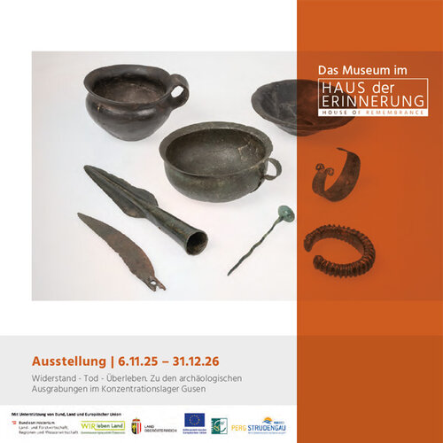 Einladung zur Ausstellung | © Bewusstseinsregion Mauthausen - Gusen - St. Georgen