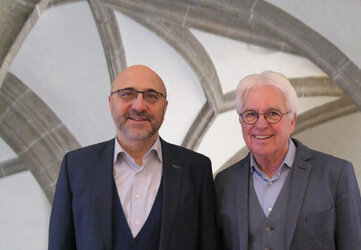 Hubert Nitsch und Wilhelm J. Hochreiter | © Wolfgang Hochreiter