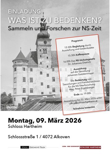 Einladung: Was ist zu bedenken?  Sammeln und Forschen zur NS-Zeit