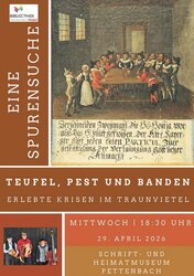 Einladung: Teufel, Pest und Banden. Erlebte Krisen im Traunviertel