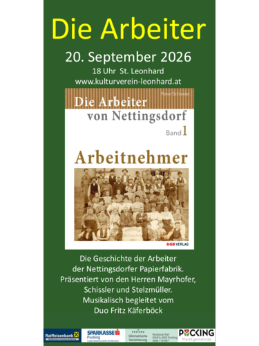 Einladung - Die Arbeiter von Nettingsdorf